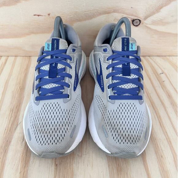 Brooks -Adrenaline GTS 22 -Running Shoes -Gray -Women's -7(D) Wide -1203531D045 - Picture 2 of 9